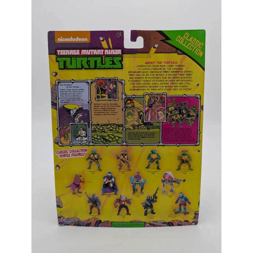 Playmates TMNT Delta Donatello Action Figure Classic Collection Nickelodeon 2015
